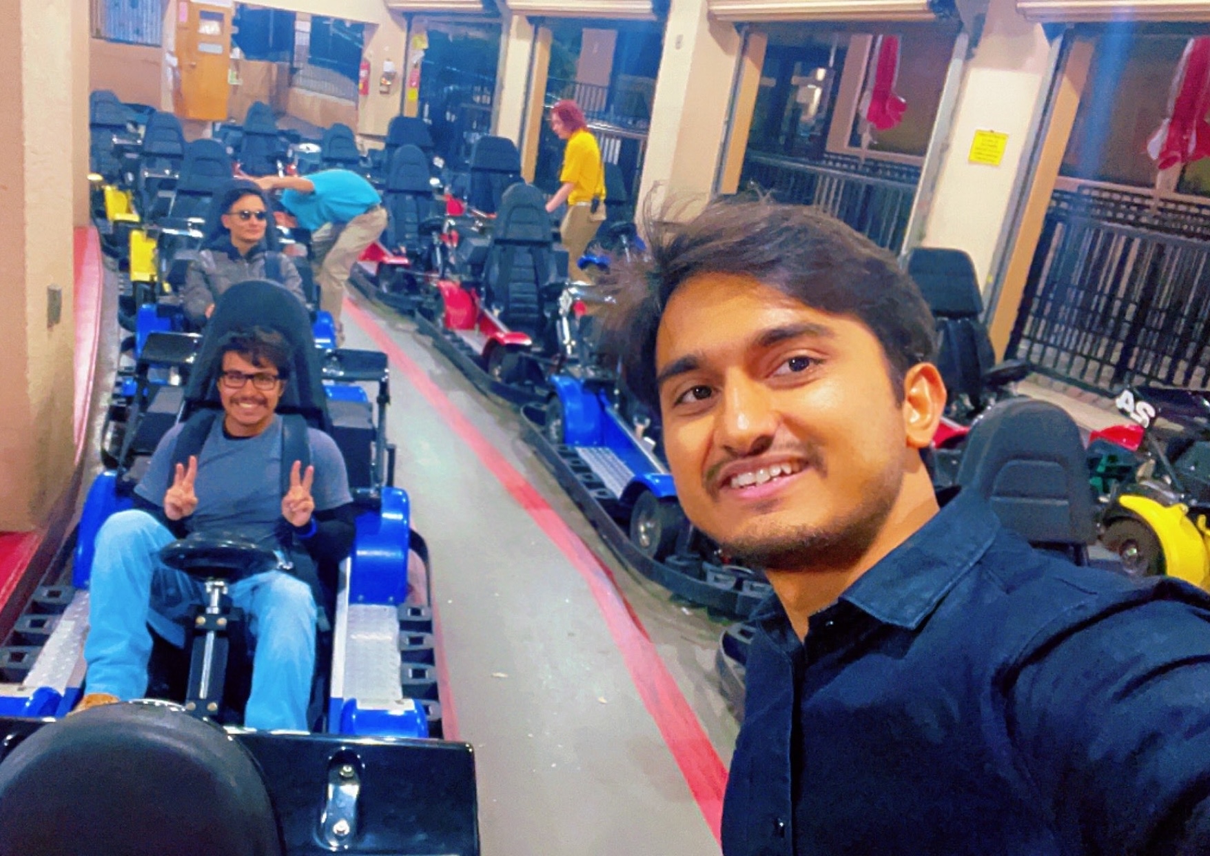 Lab outing at Hinkle Family Fun Center